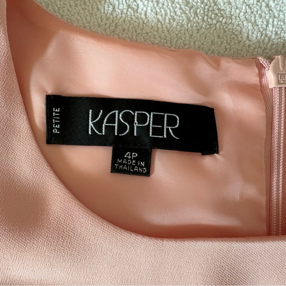 Kasper Soft Pink Midi Skirt - Picture 4 of 6
